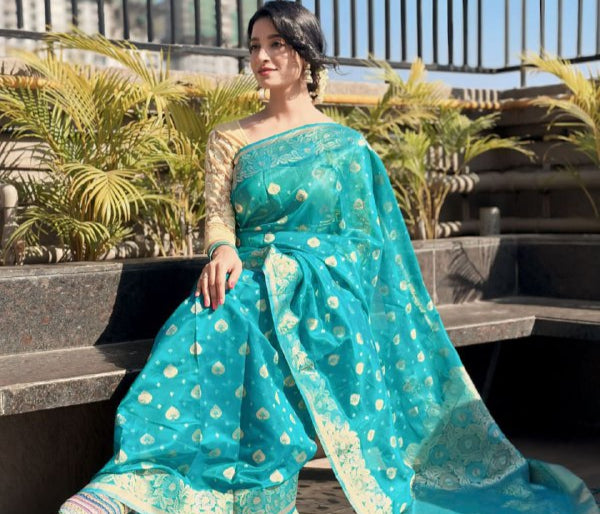 OJASVI ORGANZA SAREE