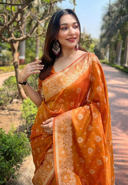 OJASVI ORGANZA SAREE