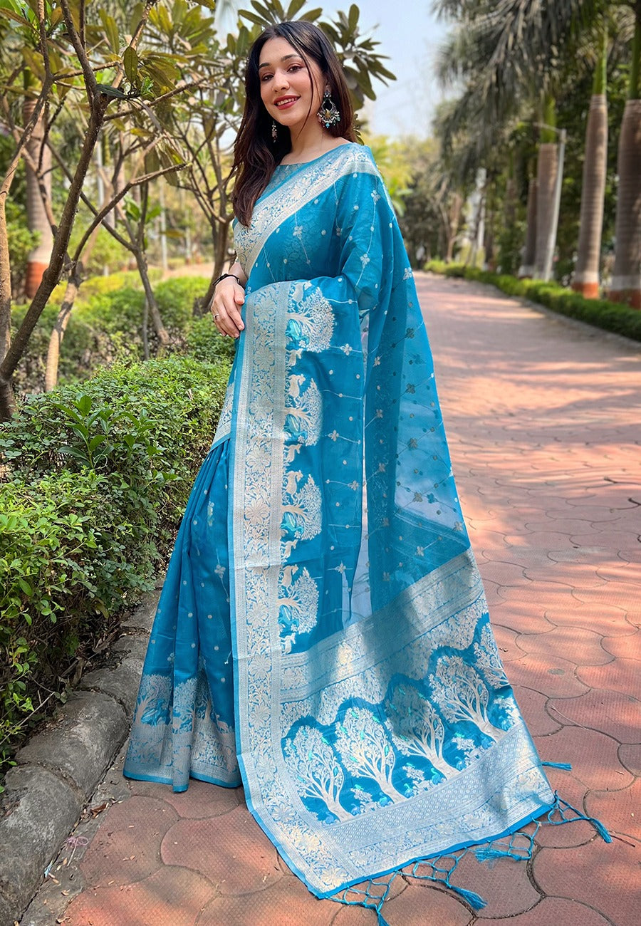 ISHITA ORGANZA SAREE