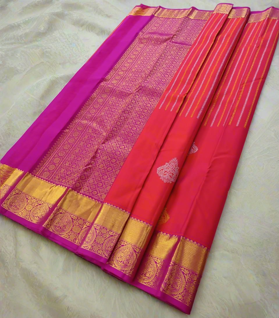 KANJIVARAM  PURE HANDLOOM SAREE