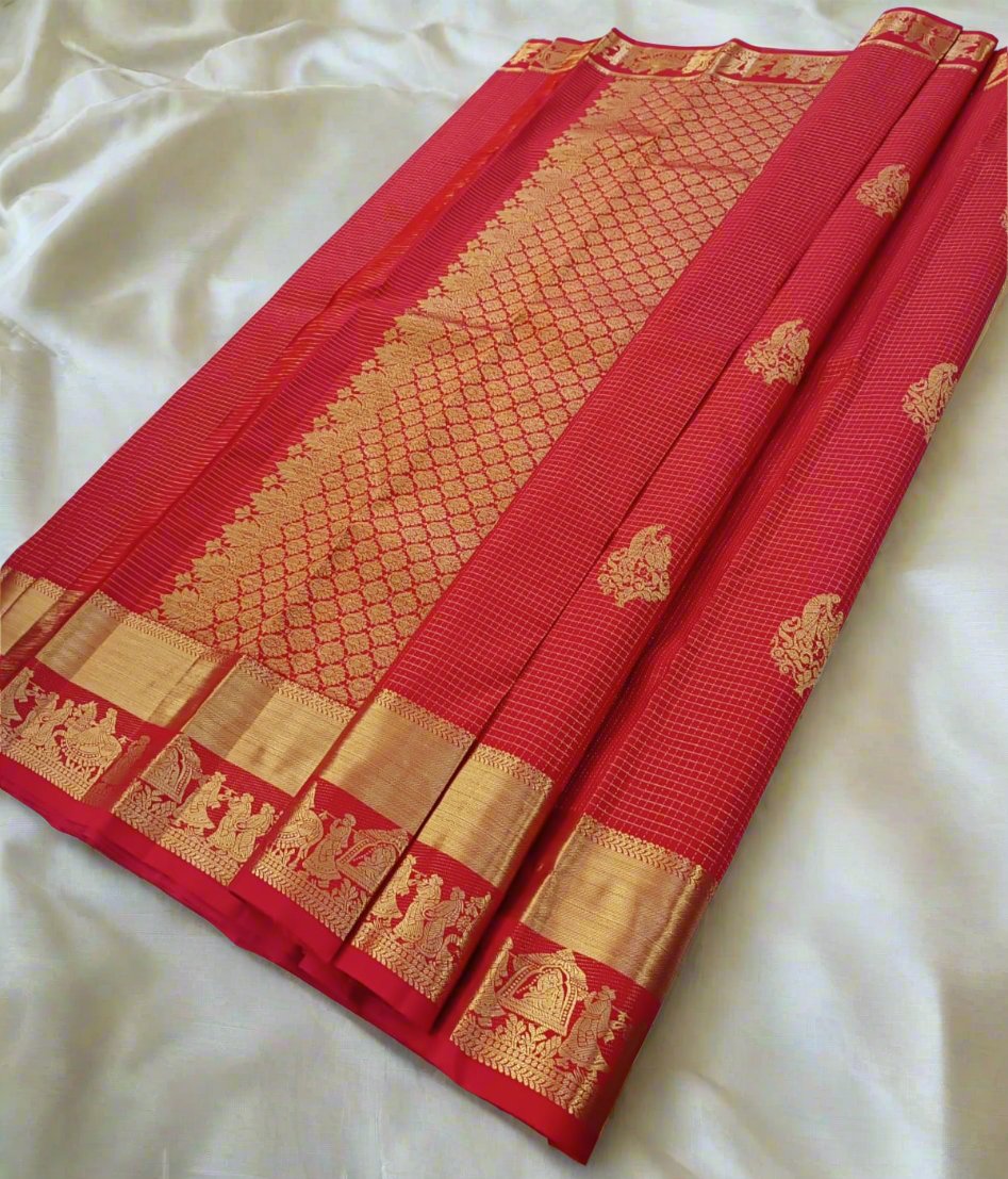 KANJIVARAM  PURE HANDLOOM SAREE