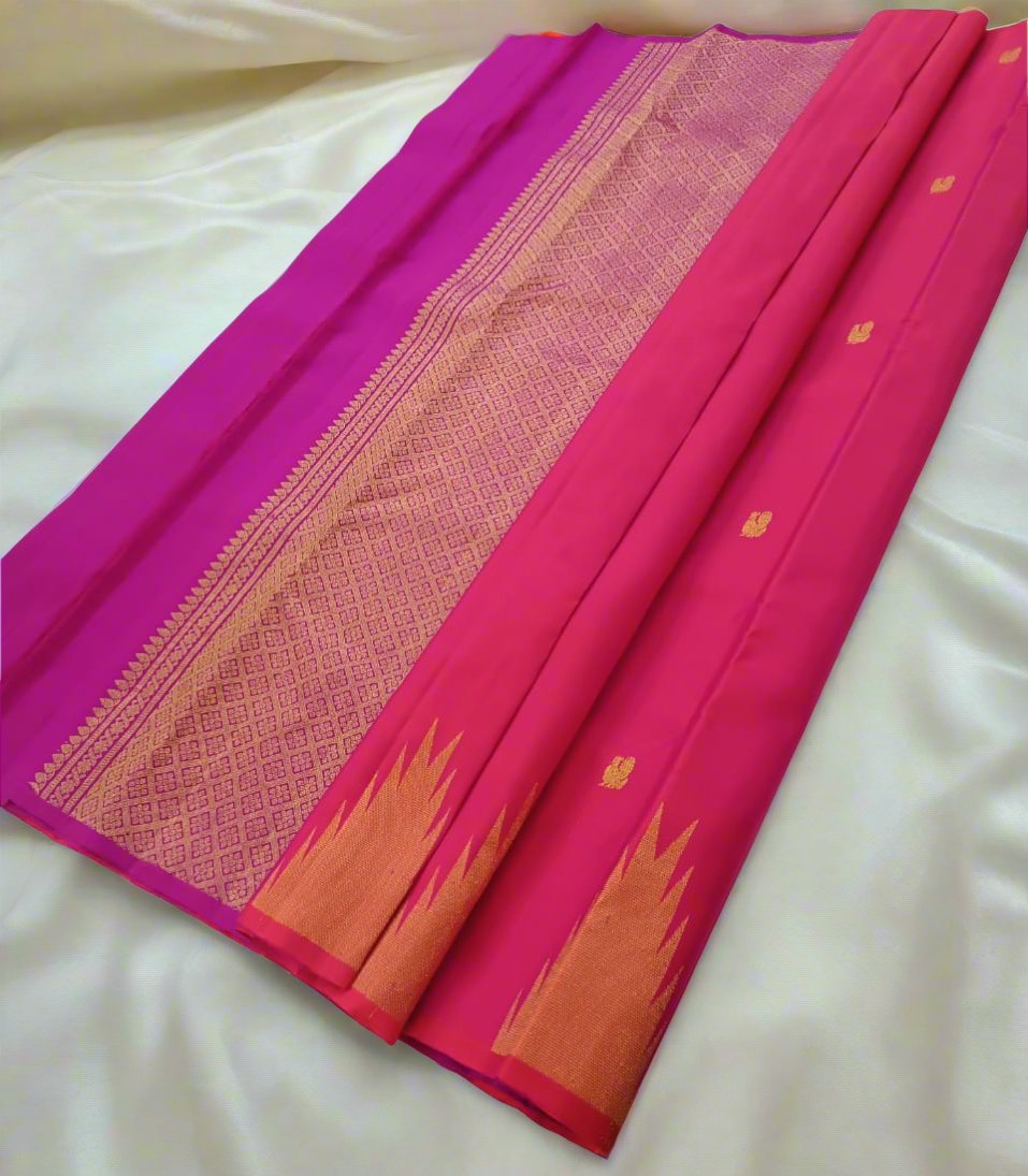 KANJIVARAM  PURE HANDLOOM SAREE