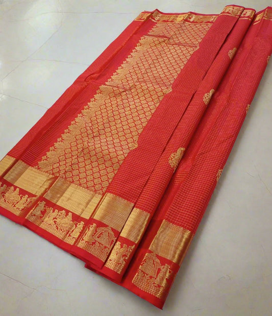 KANJIVARAM  PURE HANDLOOM SAREE