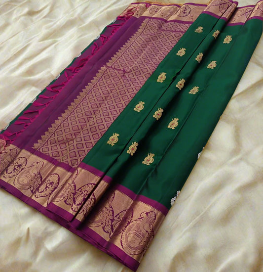 KANJIVARAM TISSUE SILK SAREE