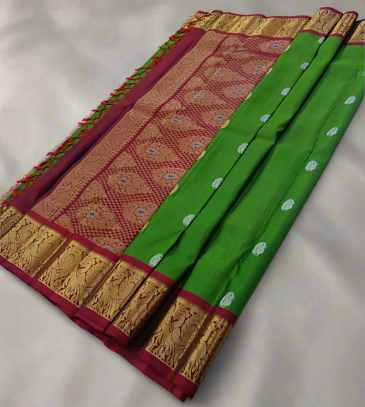 KANJIVARAM TISSUE SILK SAREE