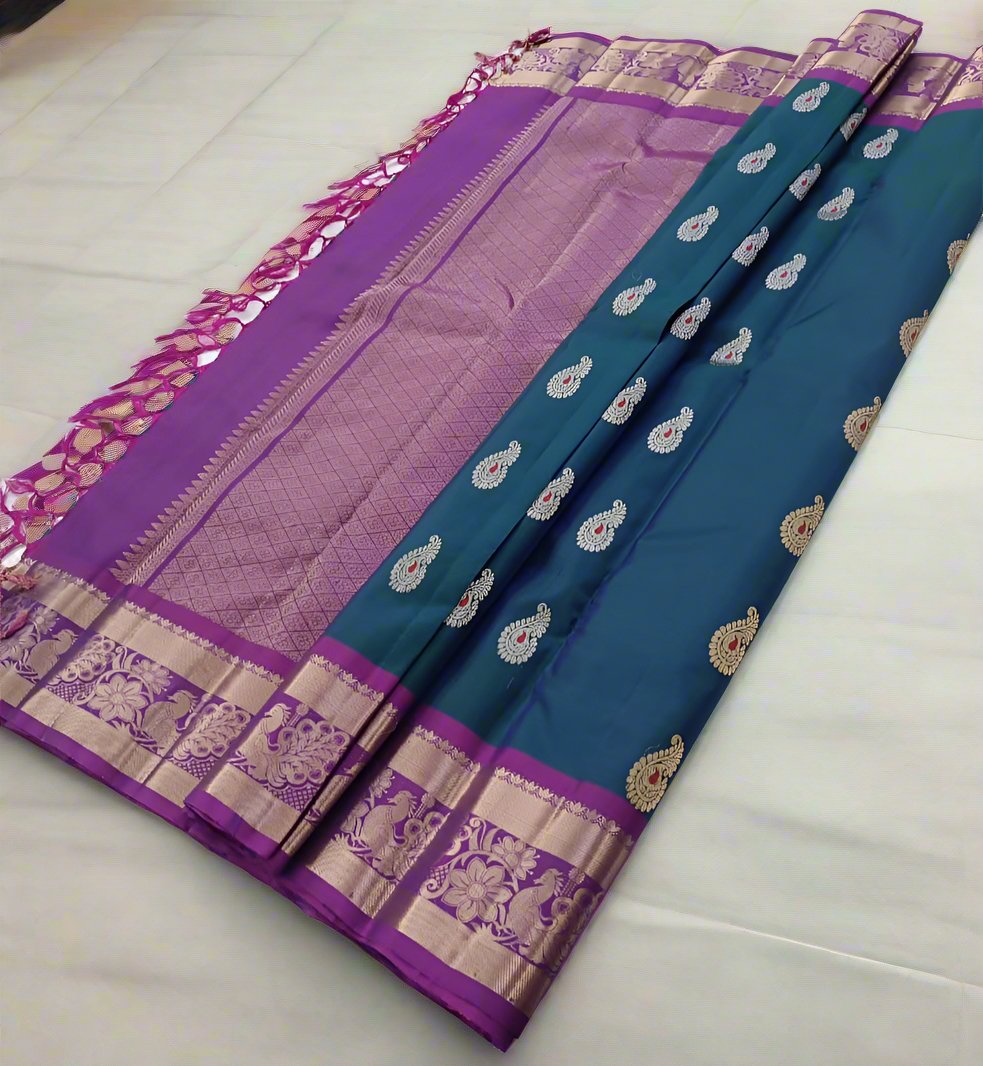 KANJIVARAM TISSUE SILK SAREE