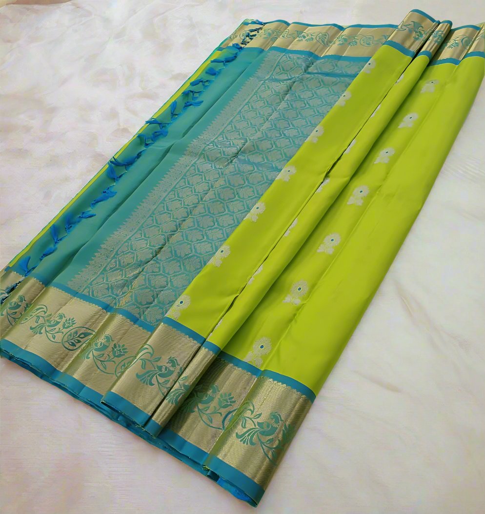 KANJIVARAM TISSUE SILK SAREE