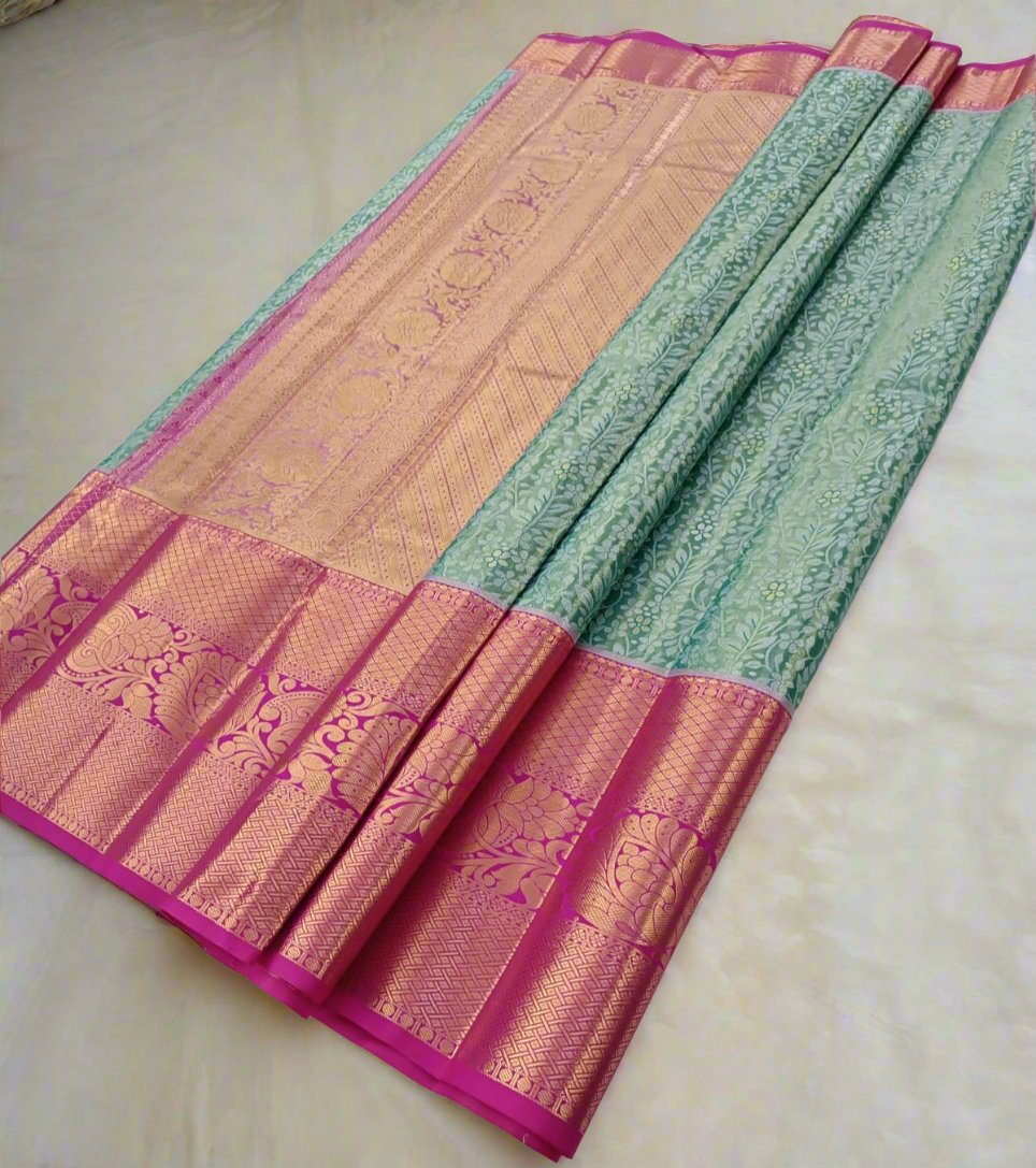 KANJIVARAM TISSUE SILK SAREE