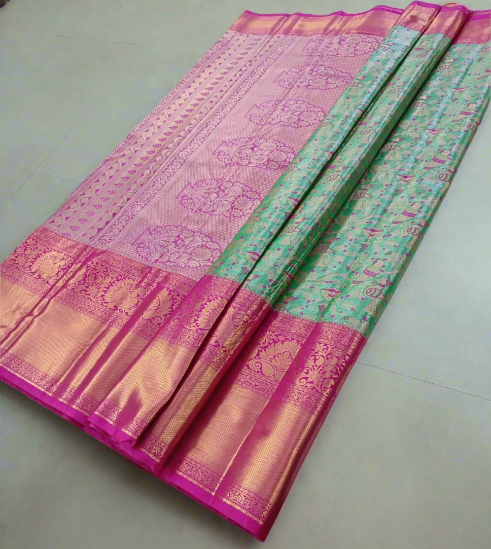 KANJIVARAM TISSUE SILK SAREE