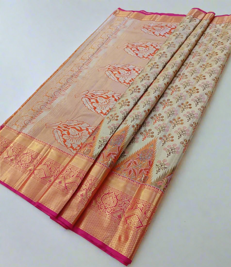 KANJIVARAM TISSUE SILK SAREE