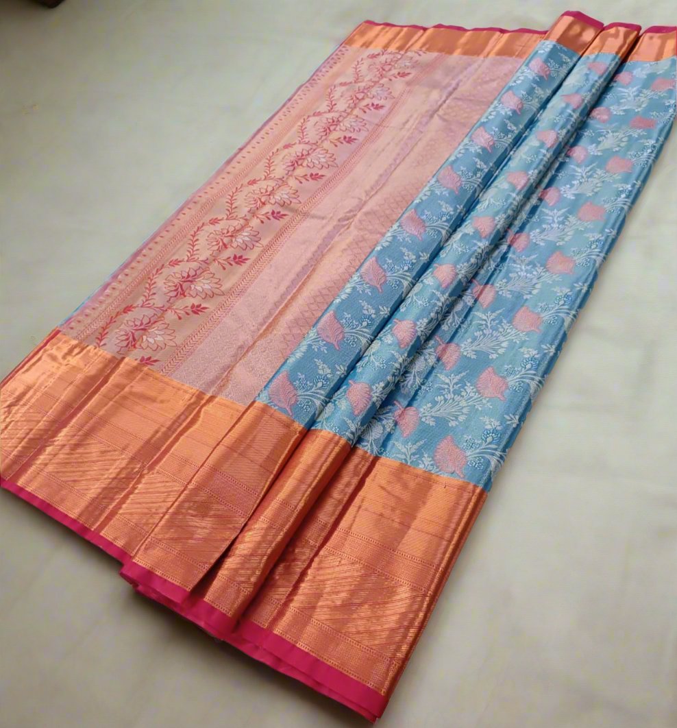 KANJIVARAM TISSUE SILK SAREE