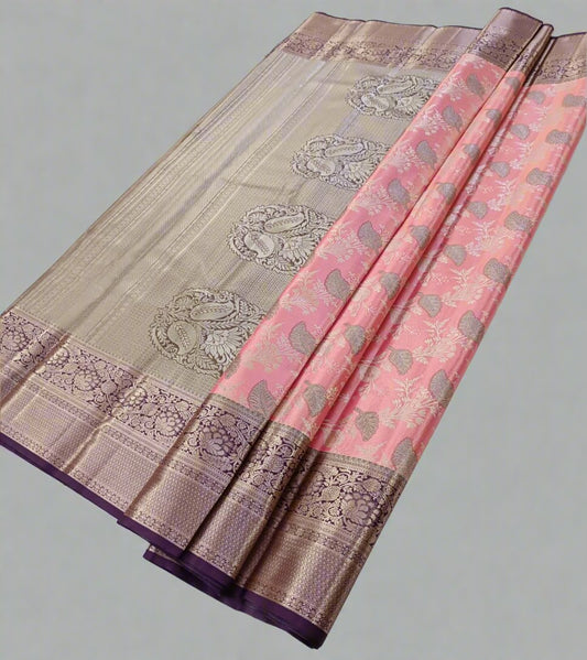 KANJIVARAM TISSUE SILK SAREE