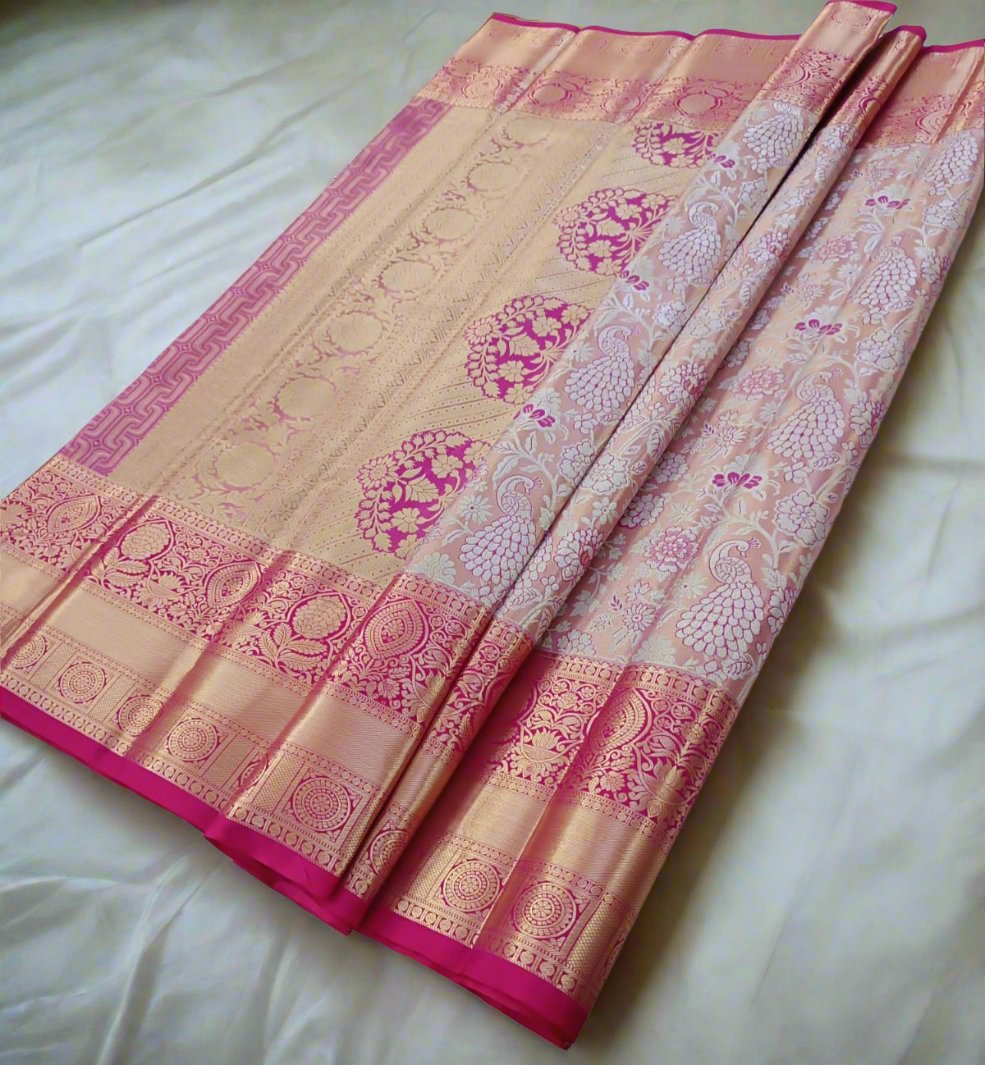 KANJIVARAM TISSUE SILK SAREE