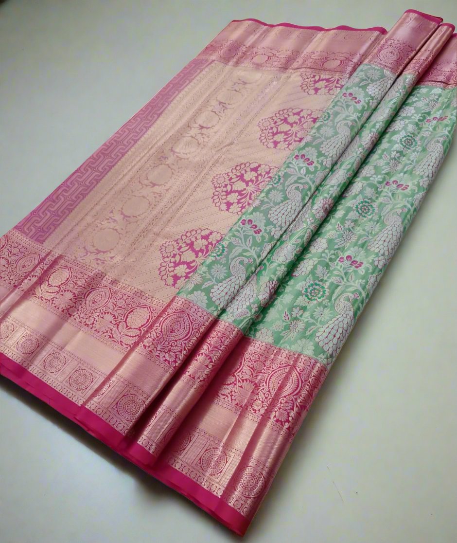 KANJIVARAM TISSUE SILK SAREE