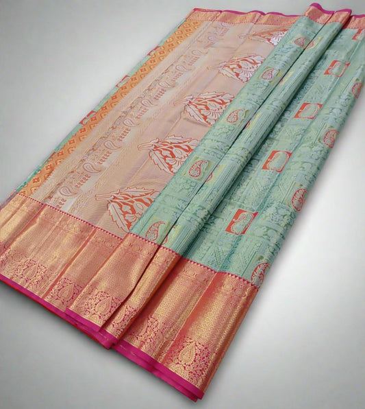 KANJIVARAM TISSUE SILK SAREE