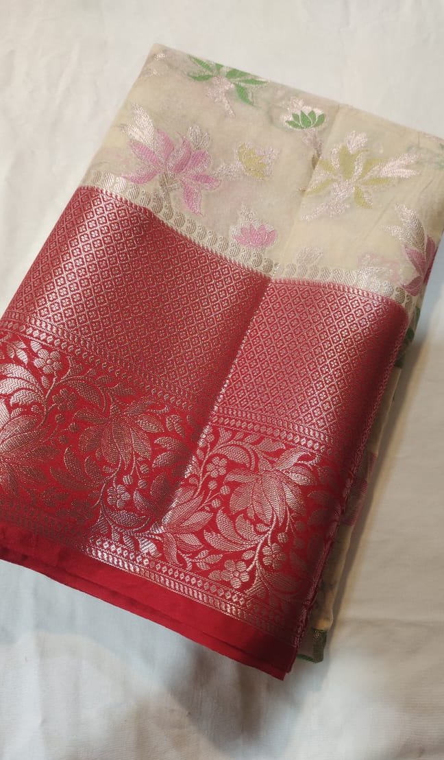 BANARASI SEMI SILK SAREE