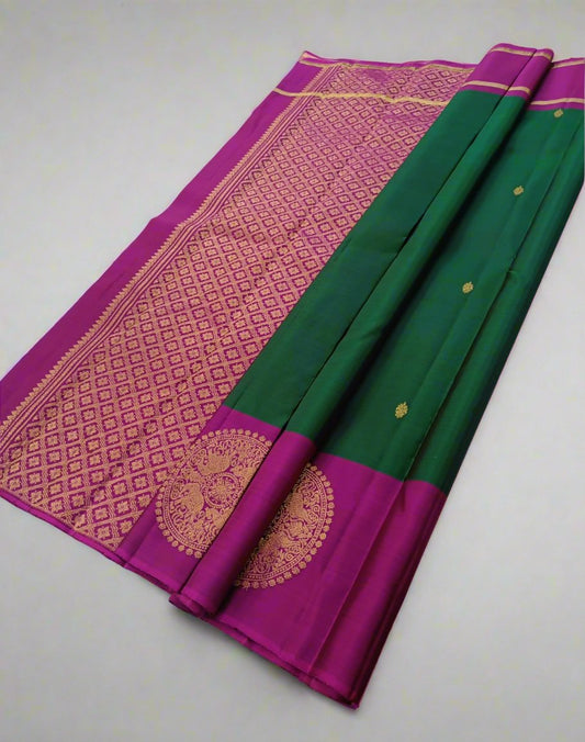 KANJIVARAM PURE HANDLOOM SAREE