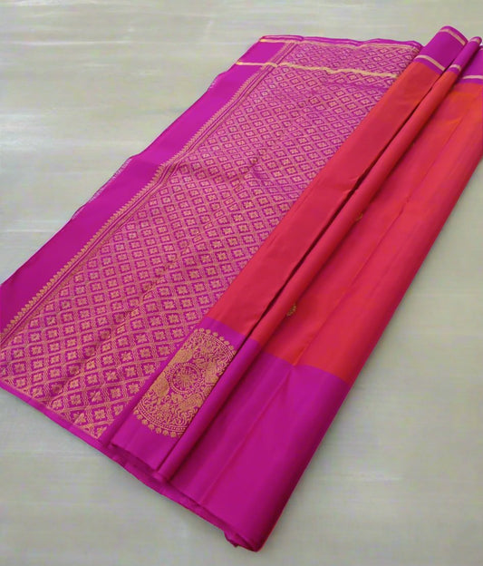 KANJIVARAM PURE HANDLOOM SAREE