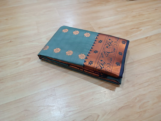 Kanjivaram Butta  Saree