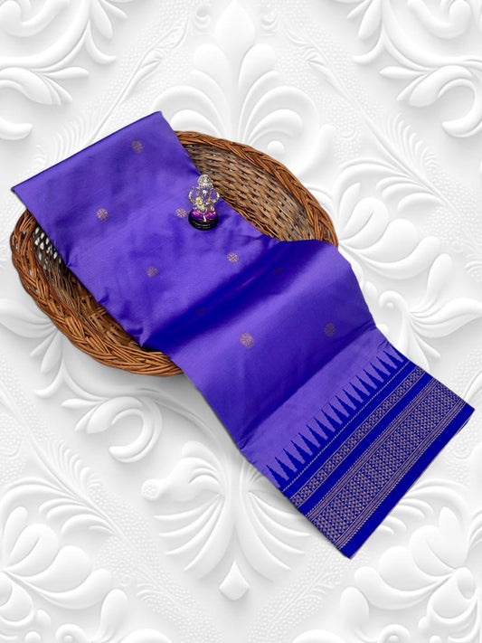 Half silk irkal paithani