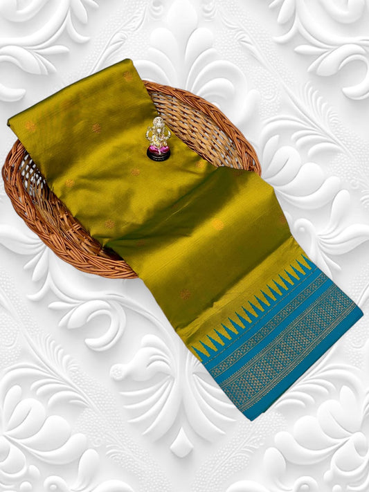 Half silk irkal paithani