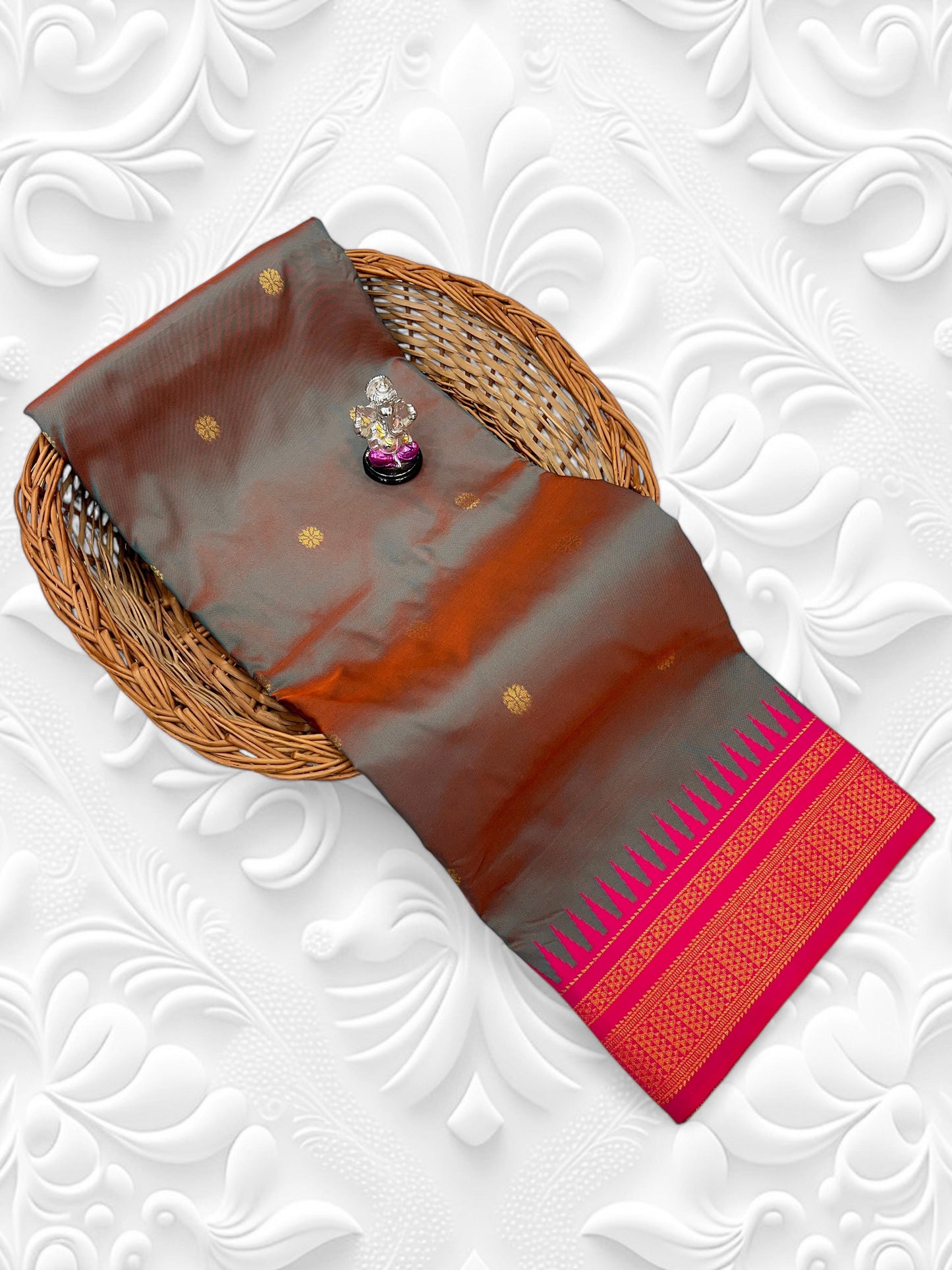 Half silk irkal paithani