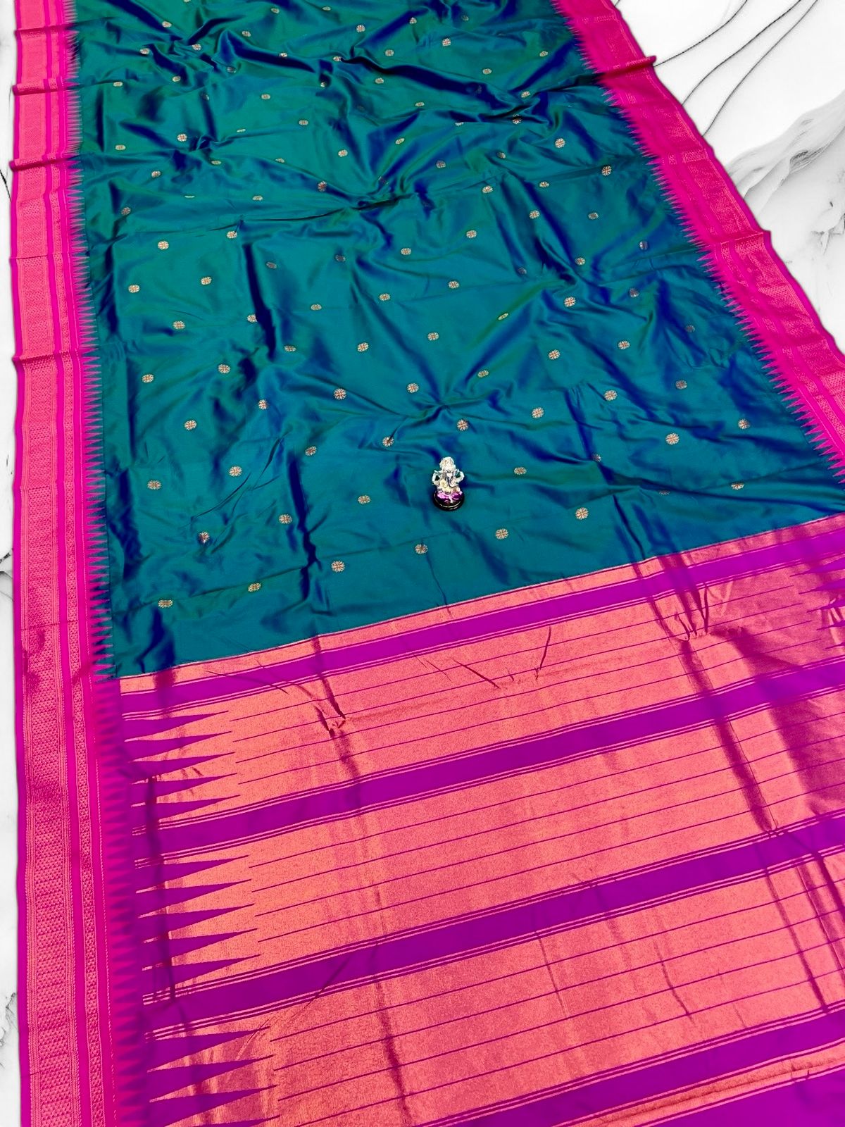 Half silk irkal paithani