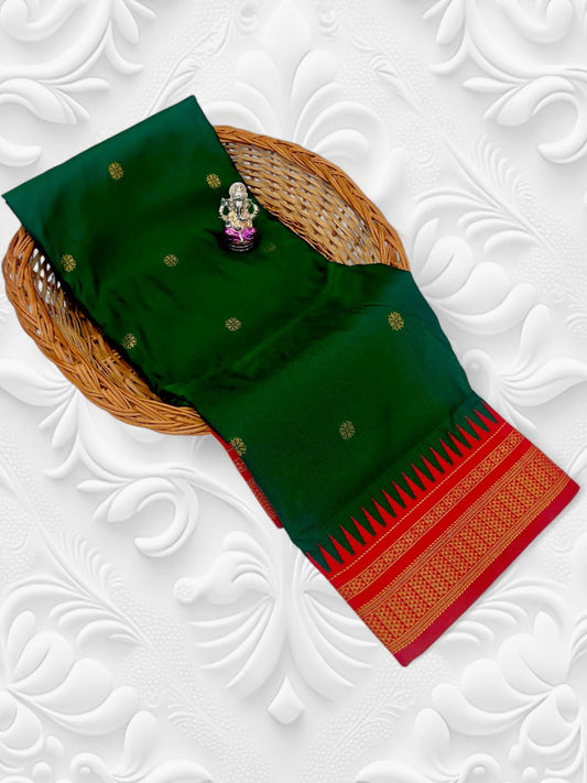 Half silk irkal paithani