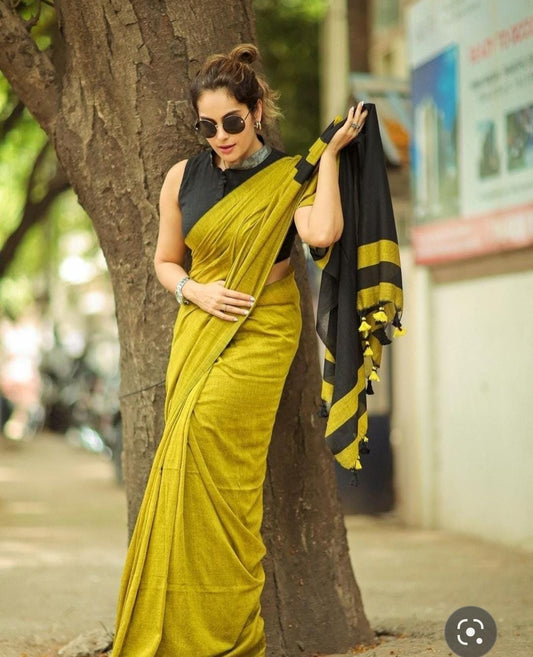 KHADI COTTON SAREE